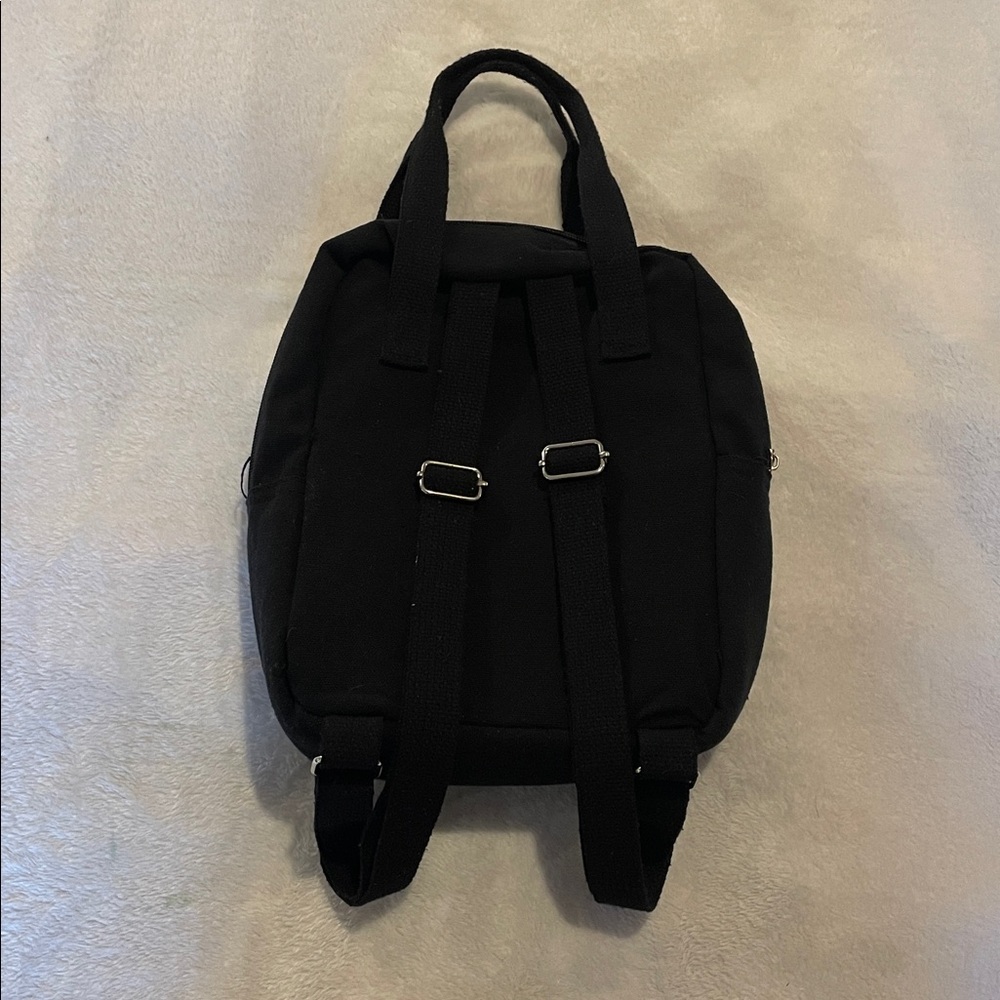 Black Mini Backpack - Picture 2 of 2